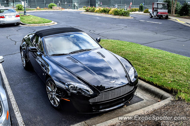 Aston Martin Vantage spotted in Cornelius, North Carolina