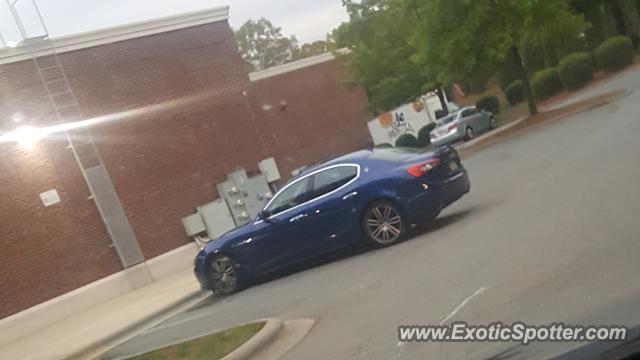 Maserati Ghibli spotted in Harrisburg, North Carolina