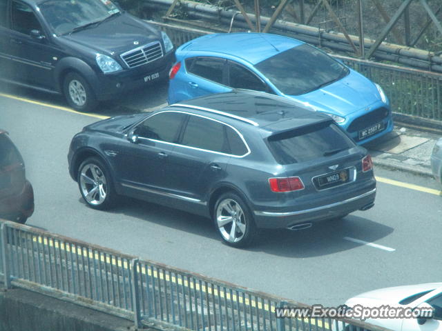 Bentley Bentayga spotted in Kuala lumpur, Malaysia