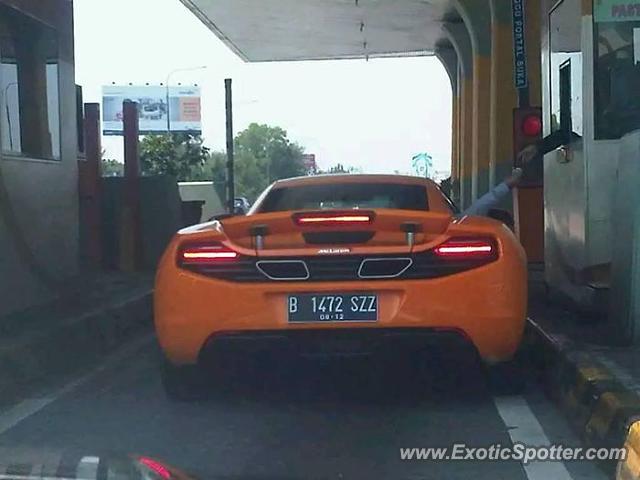 Mclaren MP4-12C spotted in Cibubur, Indonesia