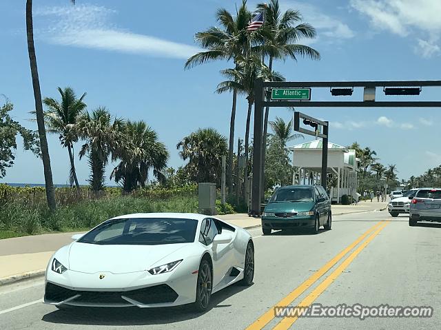 Lamborghini Huracan spotted in Delray Beach, Florida