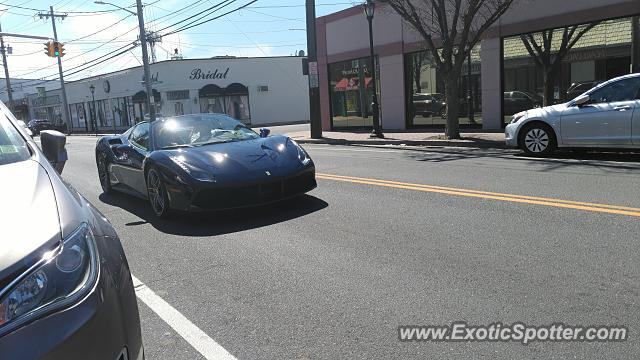 Ferrari 488 GTB spotted in Woodmere, New York