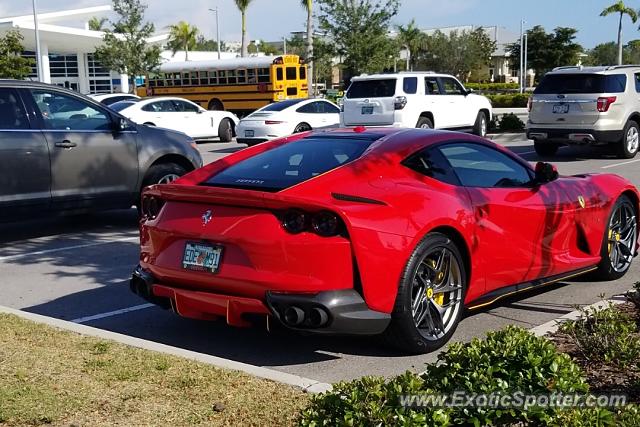 Ferrari 812 Superfast spotted in Bradenton, Florida
