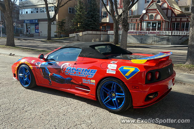Ferrari 360 Modena spotted in Edmonton, Canada