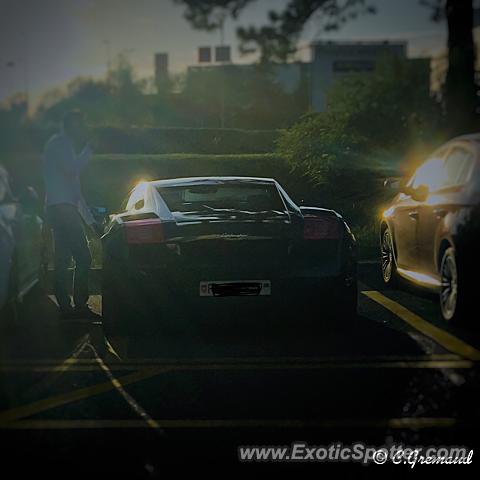 Lamborghini Gallardo spotted in Avry near Fribou, Switzerland