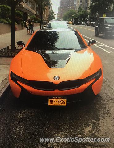 BMW I8 spotted in Manhattan, New York