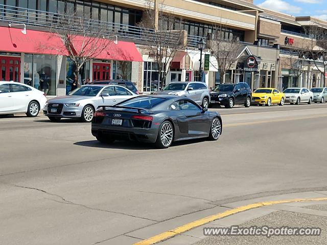 Audi R8 spotted in Wayzata, Minnesota