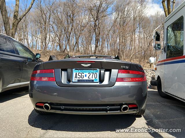 Aston Martin DB9 spotted in Wayzata, Minnesota