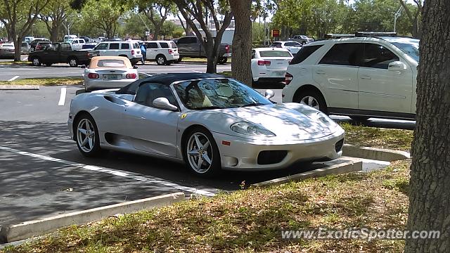 Ferrari 360 Modena spotted in Sarasota, Florida