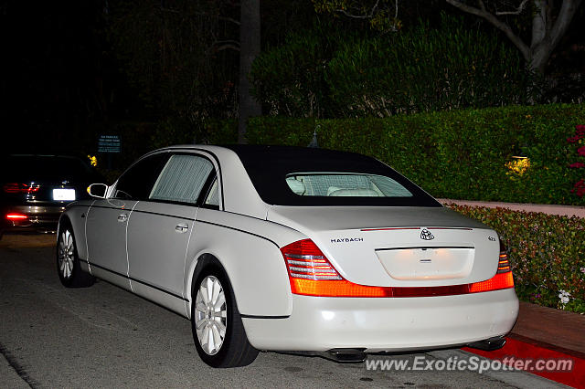 Mercedes Maybach spotted in Beverly Hills, California