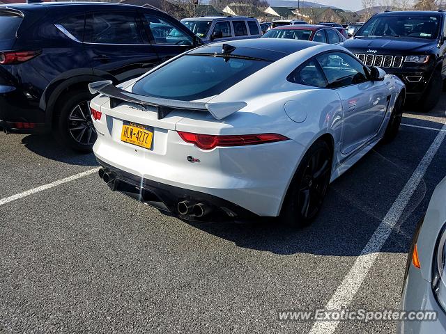 Jaguar F-Type spotted in Woodbury, New York