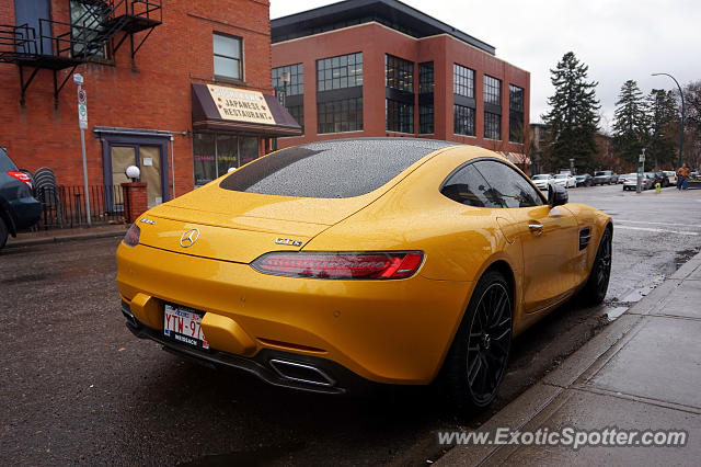 Mercedes AMG GT spotted in Calgary, Canada