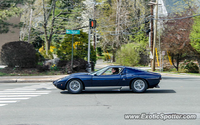 Lamborghini Miura spotted in Greenwich, Connecticut