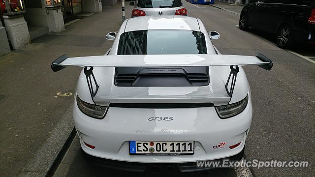 Porsche 911 GT3 spotted in Zurich, Switzerland
