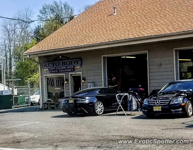 Aston Martin DBS spotted in Bernardsville, New Jersey