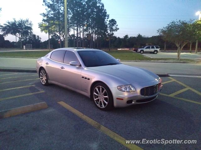Maserati Quattroporte spotted in Riverview, Florida