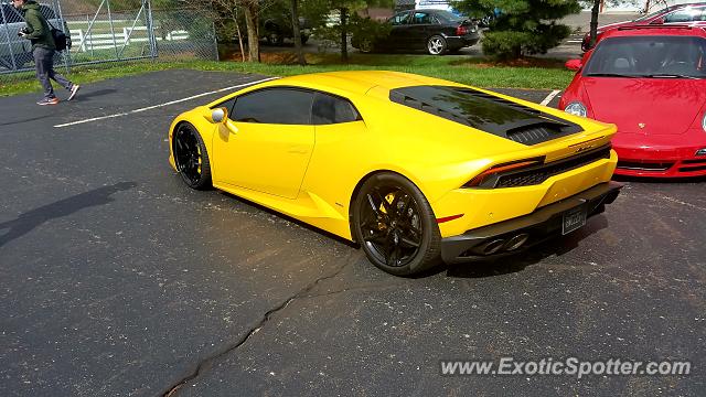 Lamborghini Huracan spotted in New Albany, Ohio