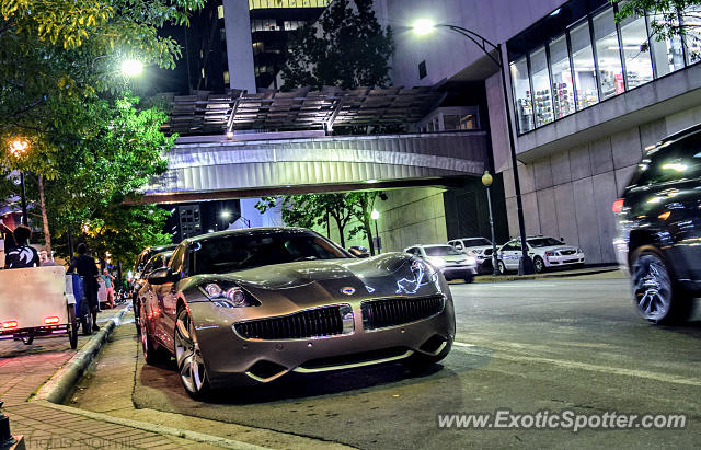 Fisker Karma spotted in Charlotte, North Carolina