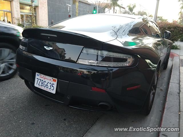 Aston Martin Vantage spotted in Beverly Hills, California