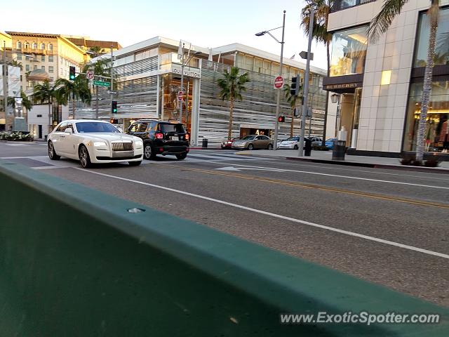 Rolls-Royce Ghost spotted in Beverly Hills, California