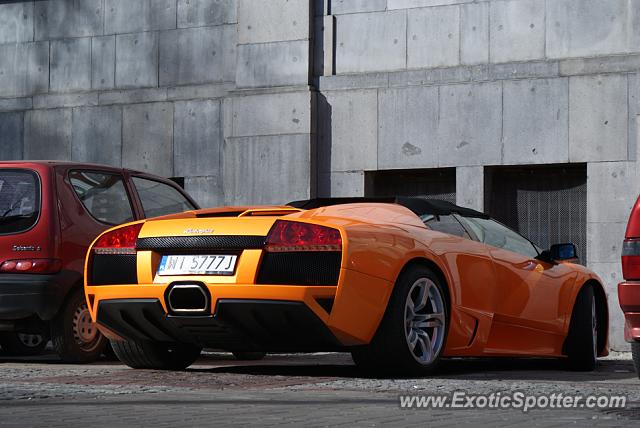 Lamborghini Murcielago spotted in Warsaw, Poland