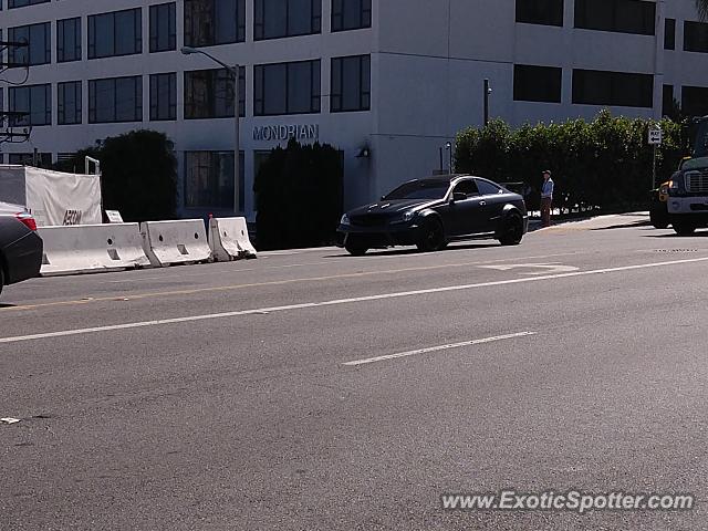 Mercedes C63 AMG Black Series spotted in Hollywood, California