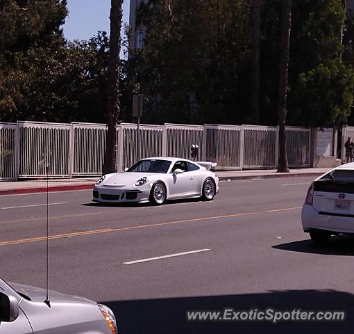 Porsche 911 GT3 spotted in Hollywood, California