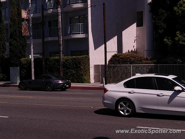 Mercedes AMG GT spotted in Hollywood, California