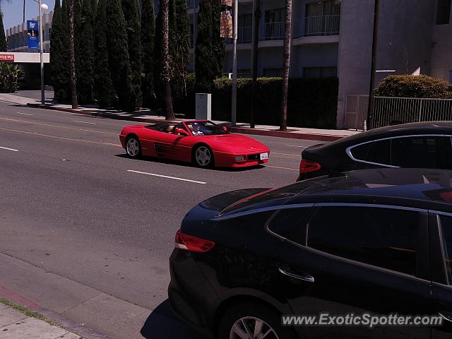 Ferrari 348 spotted in Hollywood, California