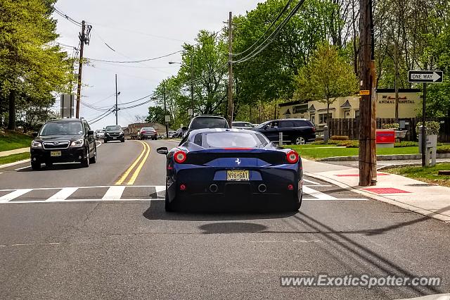 Ferrari 458 Italia spotted in Bernardsville, New Jersey