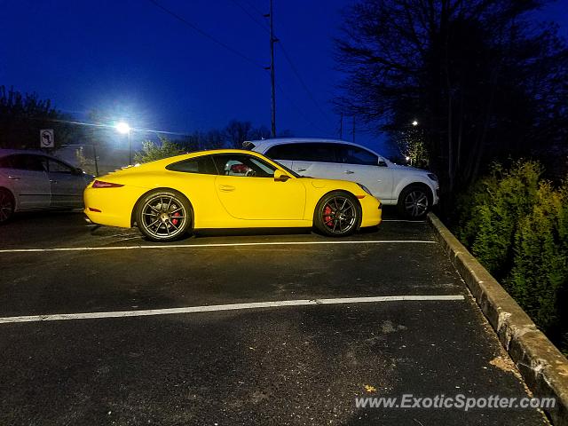 Porsche 911 spotted in Montvale, New Jersey