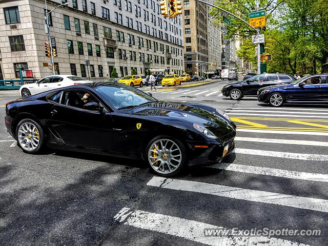 Ferrari 599GTB spotted in Manhattan, New York
