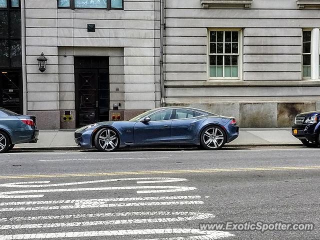 Fisker Karma spotted in Manhattan, New York
