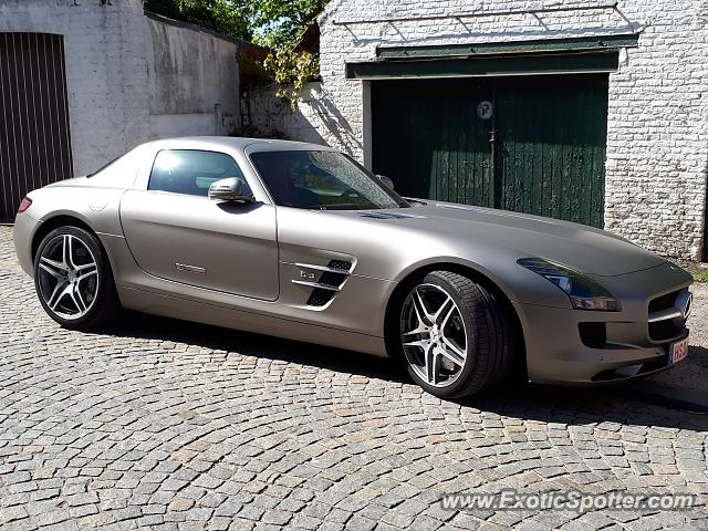 Mercedes SLS AMG spotted in Heule, Belgium