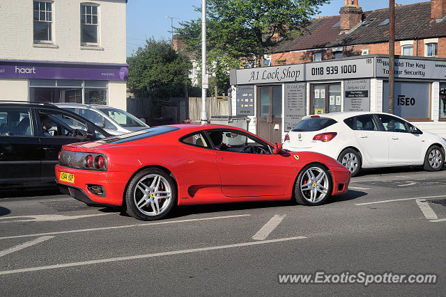 Ferrari 360 Modena spotted in Reading, United Kingdom