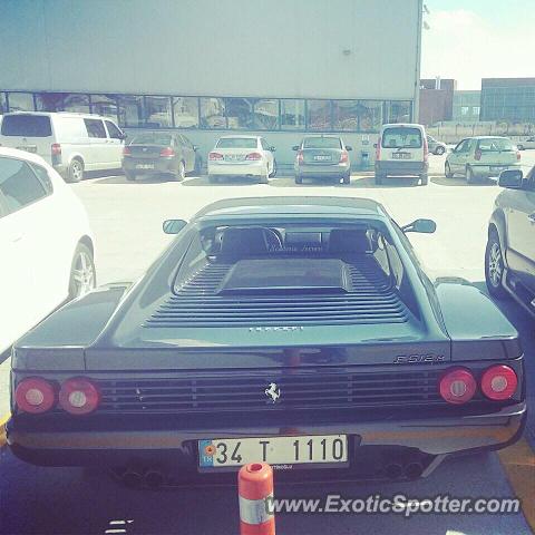 Ferrari Testarossa spotted in Istanbul, Turkey