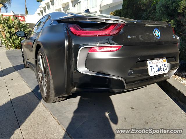 BMW I8 spotted in Hollywood, California