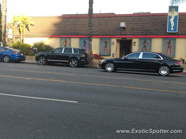 Mercedes Maybach spotted in Hollywood, California