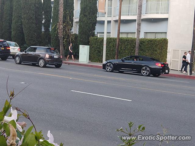 BMW M6 spotted in Hollywood, California