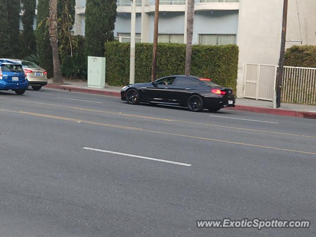 BMW M6 spotted in Hollywood, California