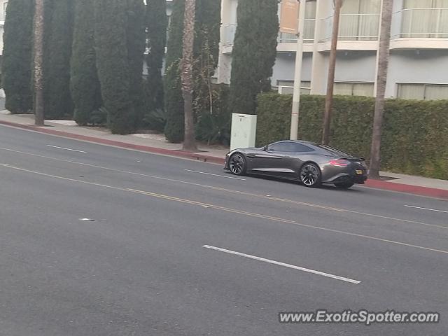Aston Martin Vanquish spotted in Hollywood, California