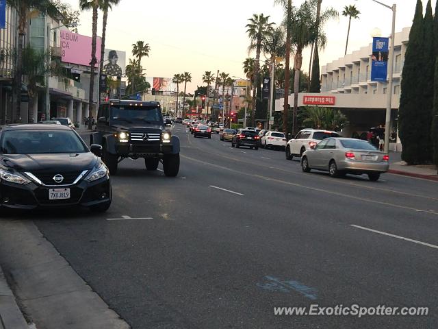 Mercedes 4x4 Squared spotted in Hollywood, California
