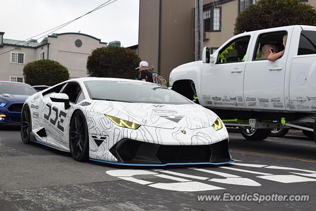 Lamborghini Huracan spotted in Monterey, California