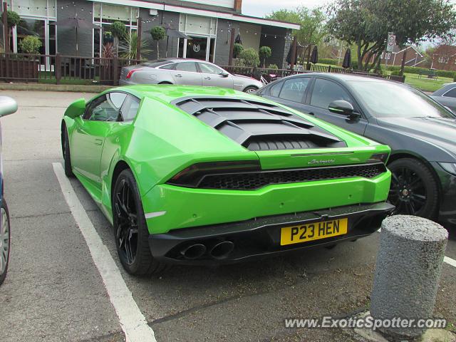 Lamborghini Huracan spotted in Goole, United Kingdom