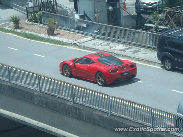Ferrari 458 Italia spotted in Kuala lumpur, Malaysia