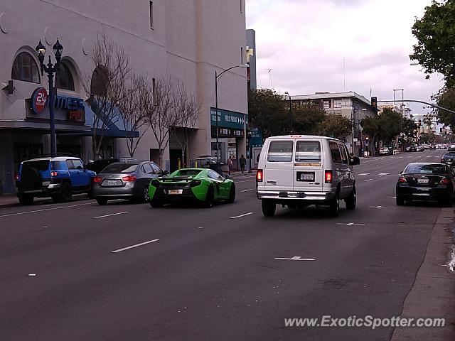 Mclaren 650S spotted in San Diego, California