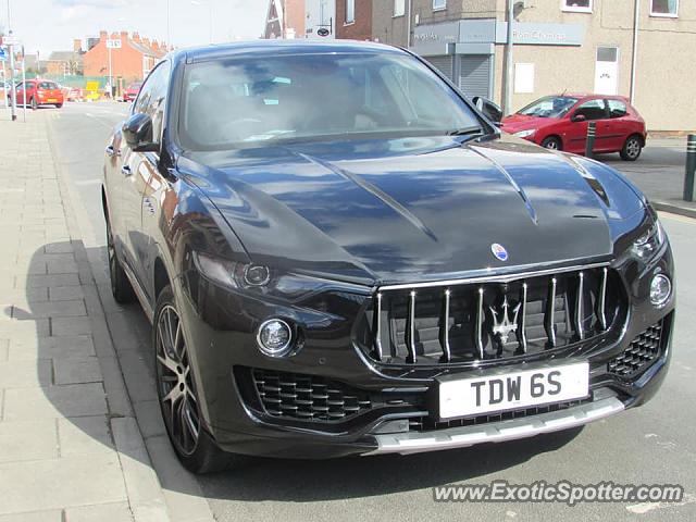 Maserati Levante spotted in Goole, United Kingdom