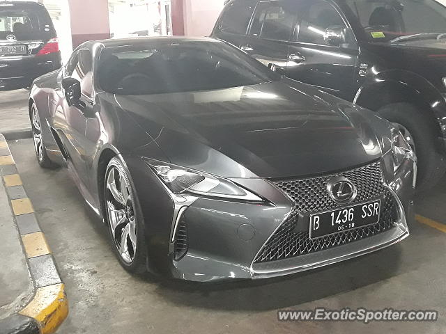 Lexus LC 500 spotted in Jakarta, Indonesia