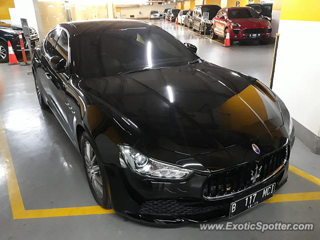Maserati Ghibli spotted in Jakarta, Indonesia