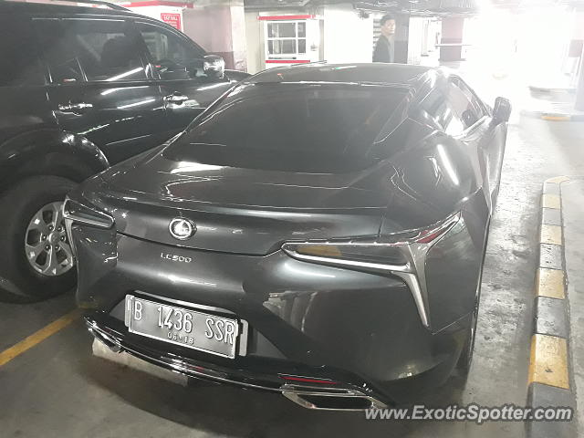 Lexus LC 500 spotted in Jakarta, Indonesia